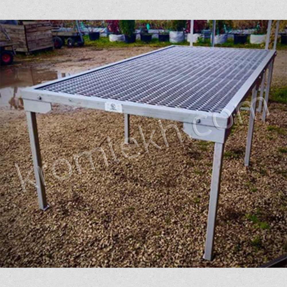 Стол для размещения контейнерных растений